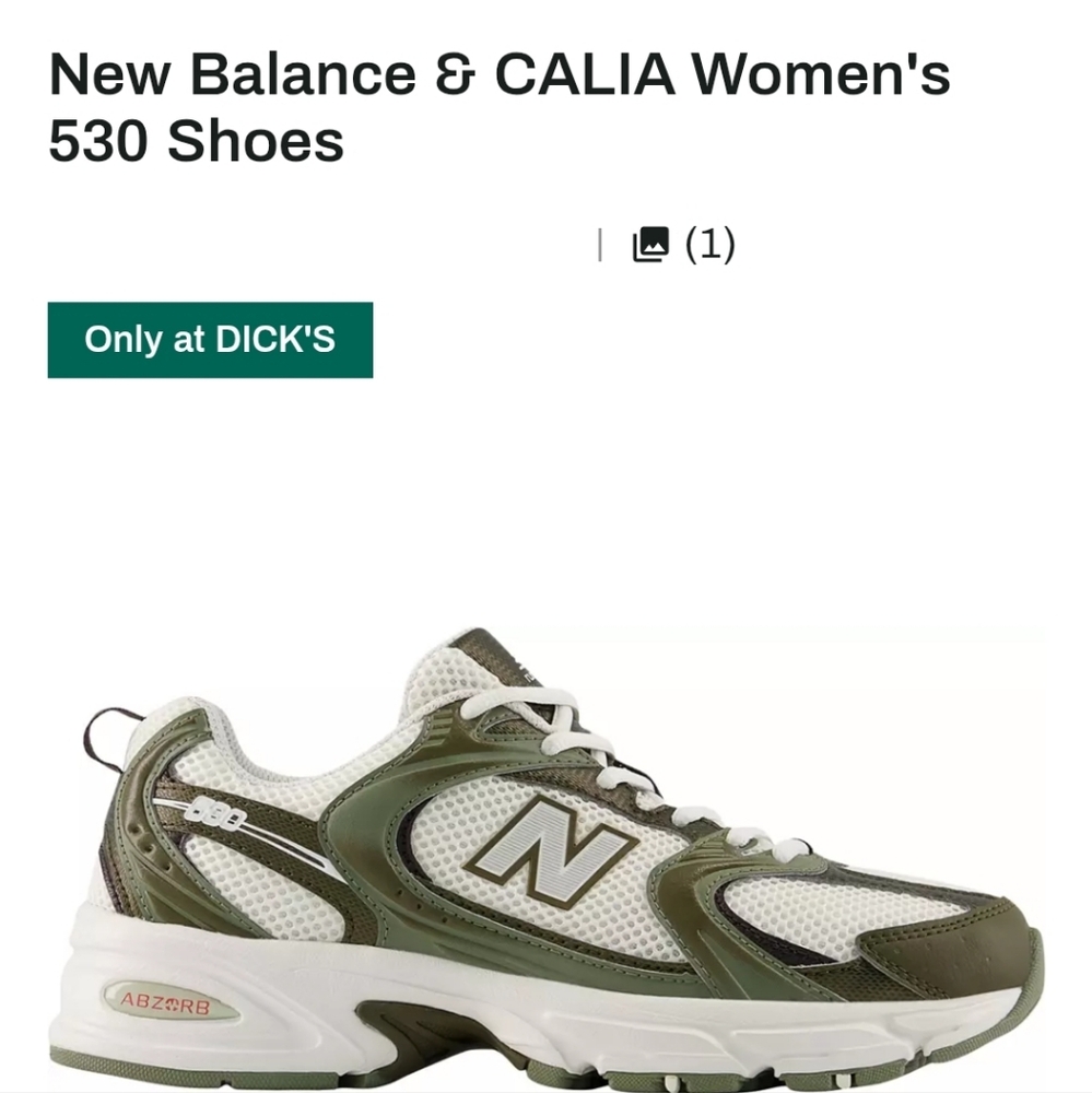 New Balance and CALIA  530  Sneakers